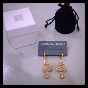 Adriana Orsini Crystal Chandelier Earrings